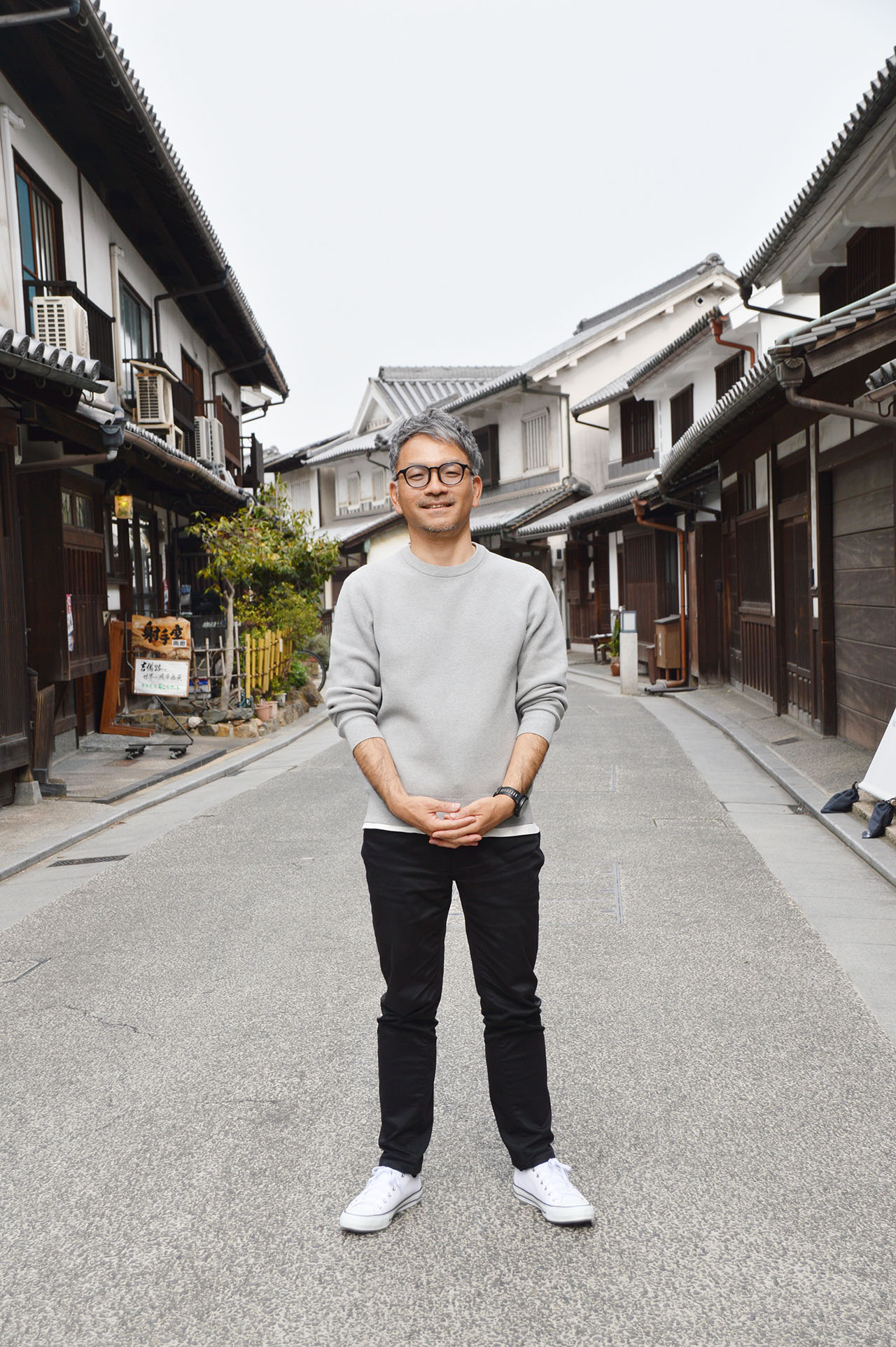 岡山神社の鳥瞰図でまちに愛着をのイメージ写真