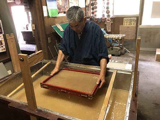 上田手漉和紙工場